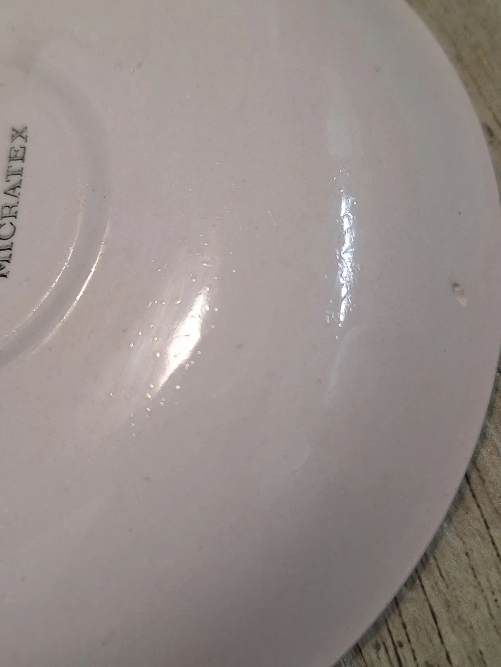 Vintage Wm Adams & Sons Micratex Pink Ironstone Saucers Set of 3 Cottagecore Tea